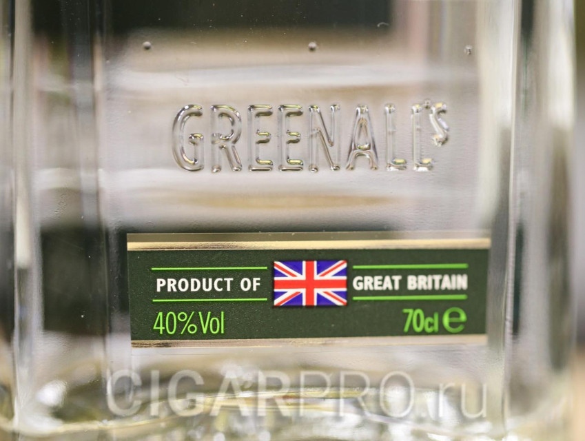 Gin Greenalls London Dry Крепость джина