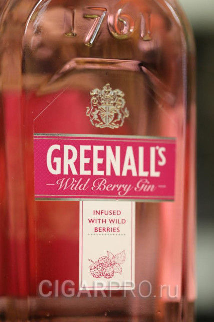 Greenalls Wild Berry Виды джинов