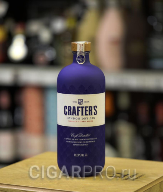 Crafters London Dry Gin молодой крафтовый джин