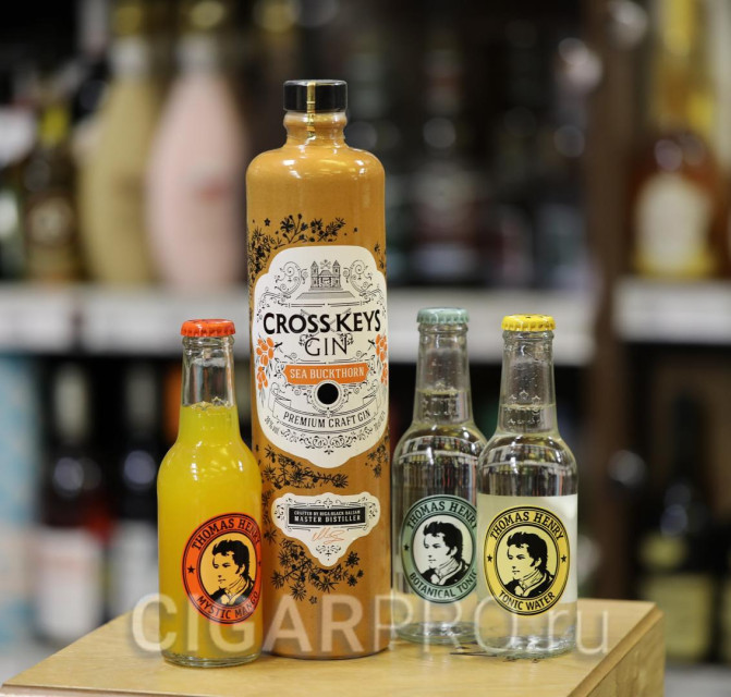 Gin Cross Keys Sea Buckthorn Джин лучше всего использовать с тоником