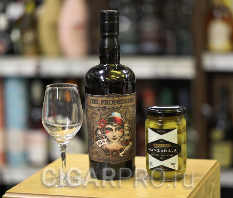 Gin Del Professore Madame Джин выдержанный в дубовых бочках
