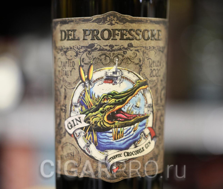 Gin del Professore Crocodile Цитрусовый джин