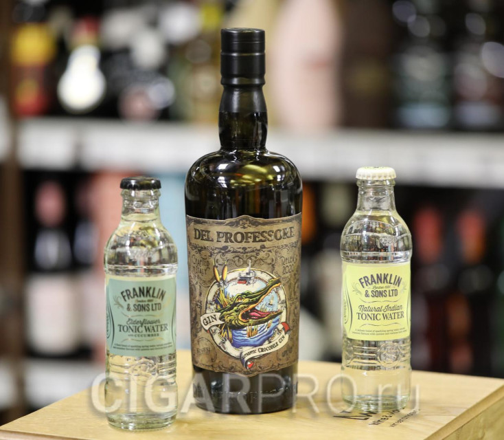 Gin del Professore Crocodile Как делать микс тоник с джином