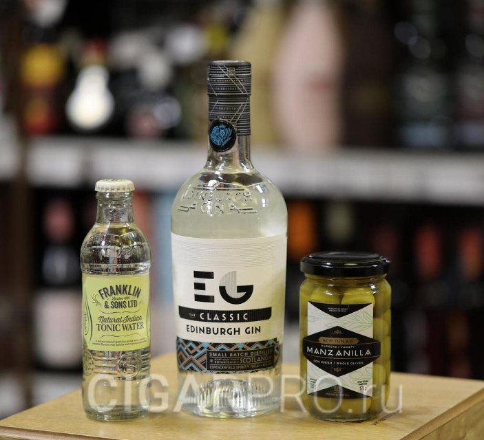 Gin Edinburgh Classic Gin Edinburgh Classic с тоником