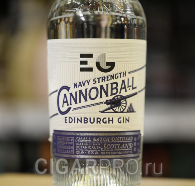 Edinburgh Gin Cannonball Navy Strength Джин из Эдинбурга