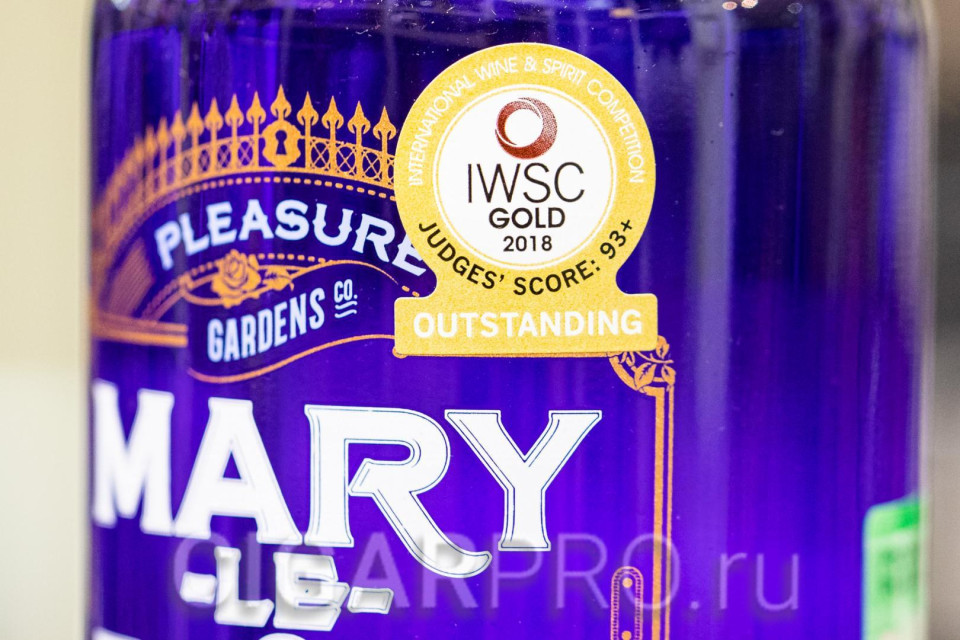 награда джина Mary Le Bone London Dry Gin