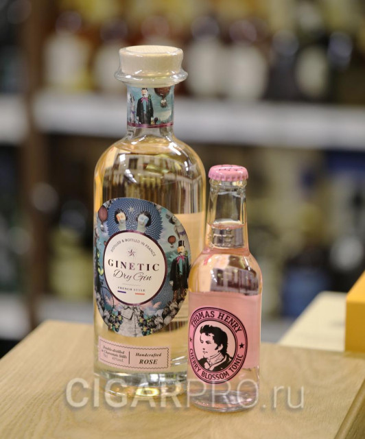 Ginetic Rose Dry Gin какой тоник подойдет для джина?