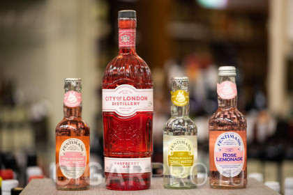 джин City of London Six Bells Blood Raspberyry с тоником