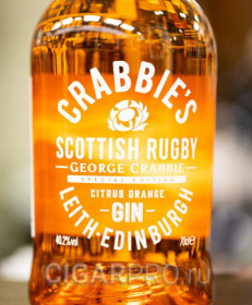 подробное описание этикетки джина Crabbies Citrus Orange