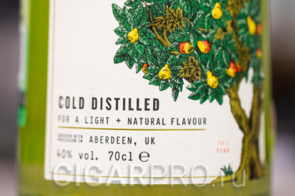 Фруктовое дерево на этикетке описание джина Porters Orchard Gin