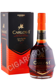 бренди carlos i solera gran reserva 0.7л в подарочной упаковке