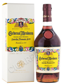 бренди brandy de jerez cardenal mendoza solera gran reserva 0.7л в подарочной упаковке