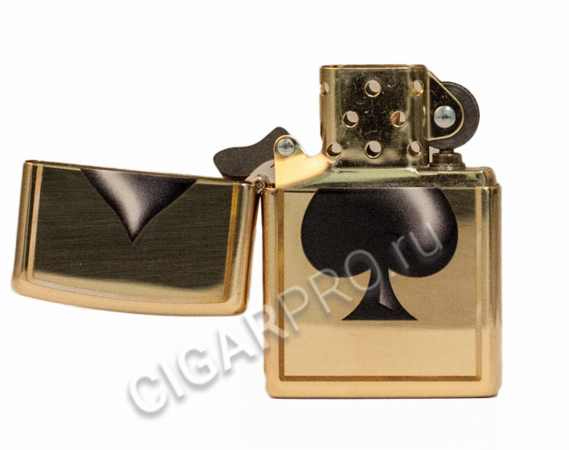 zippo 28837 high polish brass