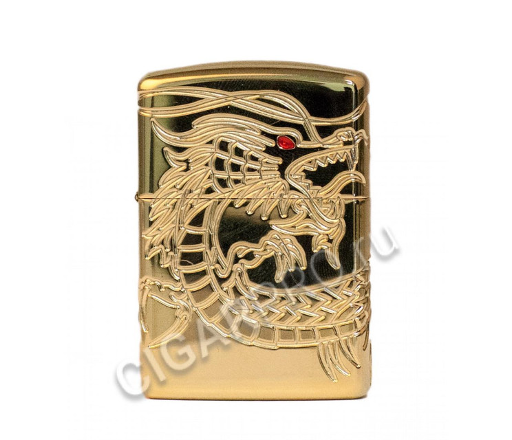 zippo 29265 high polish gold plate