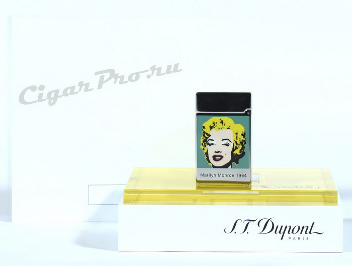 зажигалка dupont marilyn monroe 1964 limited edition