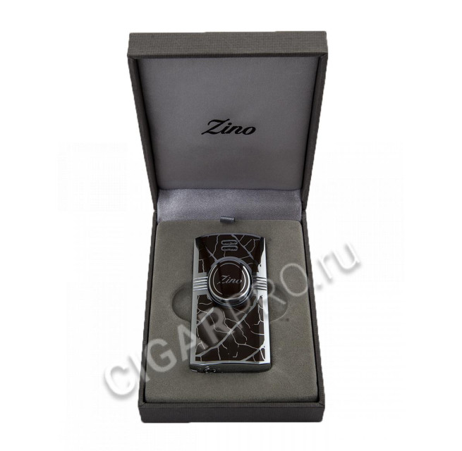 зажигалка zino leaf jet flame brown 106577