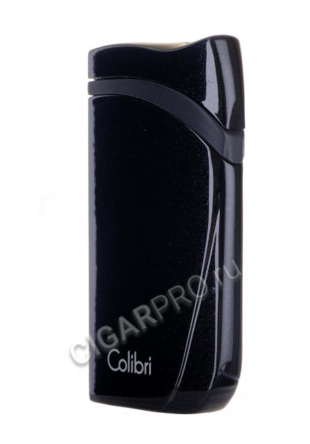 зажигалка сигарная colibri falcon, черный металлик li310t10