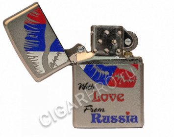 zippo 205 with love from russia