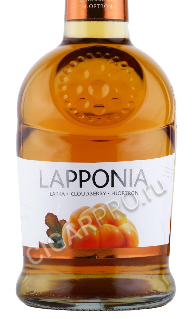 этикетка ликер lapponia lakka 0.5л