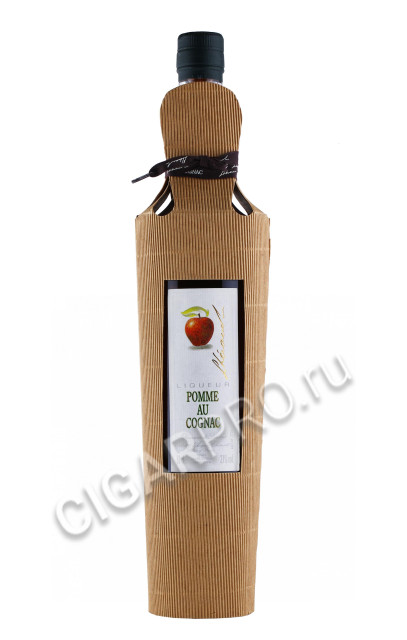 подарочная упаковка ликер pomme au cognac 0.7л