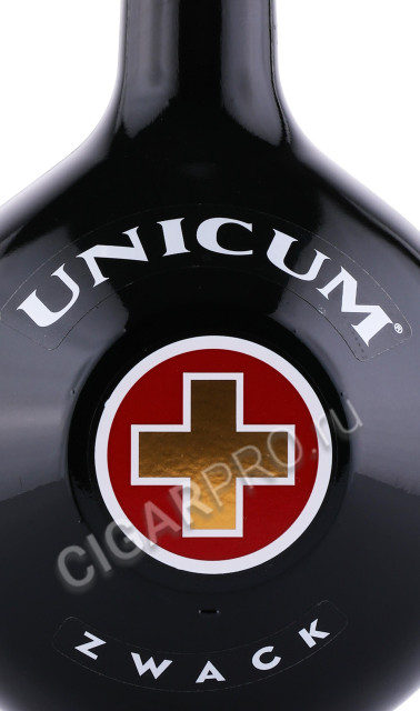 этикетка ликер zwack unicum 1л