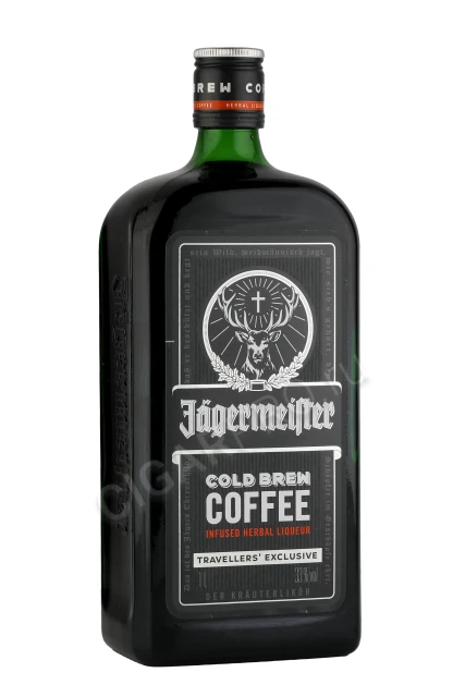 Jagermeister Cold Brew Coffee Ликер Егермейстер Колд Брю Кофе 1л