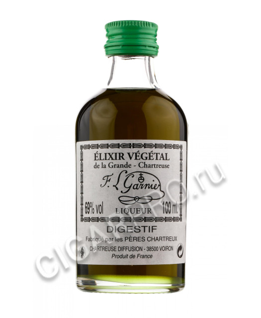 этикетка elixir vegetal 0.1 l
