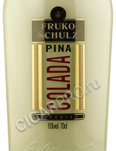 этикетка fruko schulz pina colada 0.7 l