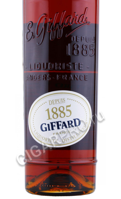 этикетка ликер giffard amaretto 0.7л