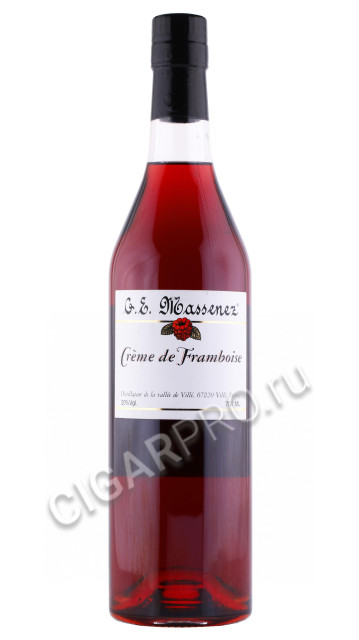 ликер massenez creme de framboise 0.7л