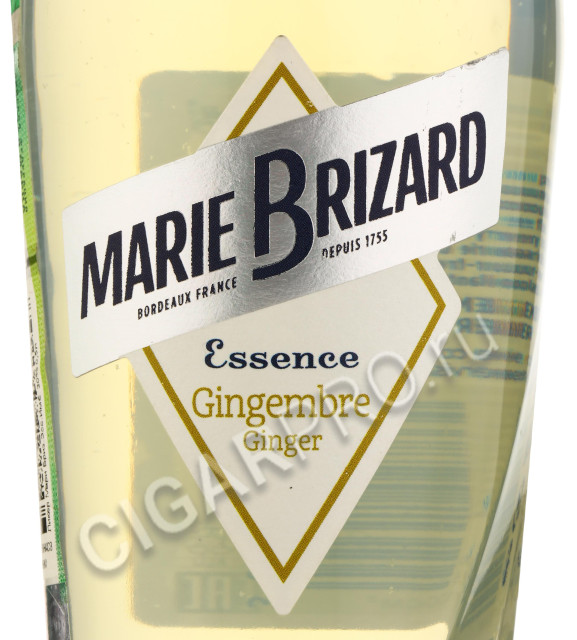 этикетка marie brizard gingembre ginger 0.5 l