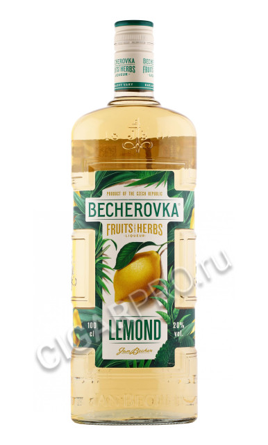 ликер becherovka lemond 1л