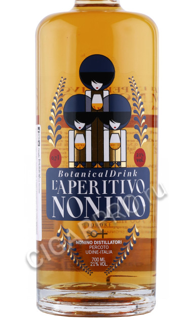 этикетка ликер l aperitivo nonino botanical drink 0.7л