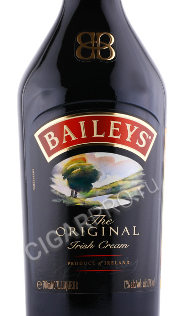 этикетка ликер baileys original 0.7л