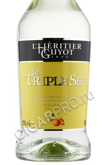 этикетка l heritier guyot le triple sec 0.5л