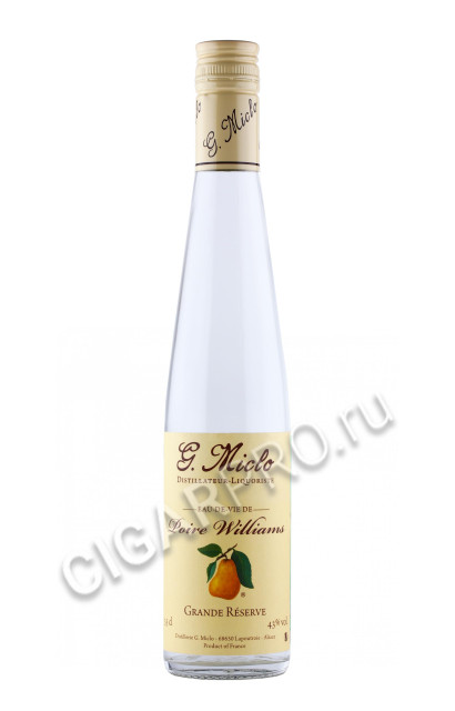 о де ви де g miclo eau de vie grande reserve poire williams 0.35л