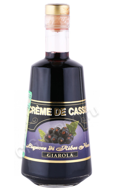 ликер giarola creme de cassis 0.7л