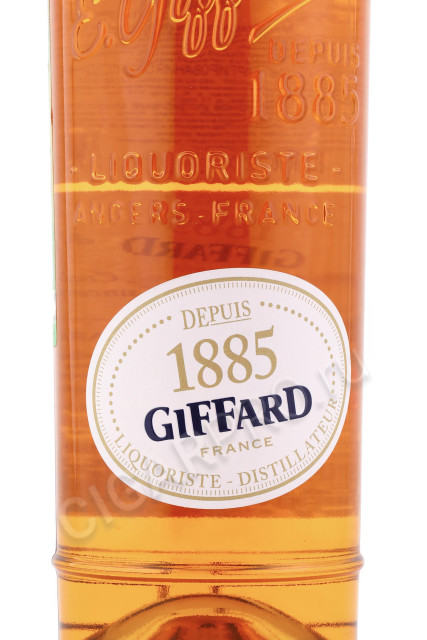 этикетка ликер giffard mandarine 0.7л