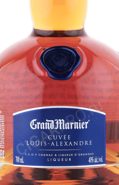 этикетка ликер grand marnier louis alexandre 0.7л