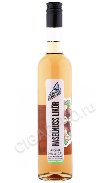 ликер schnee jage liqueur hazelnut 0.5л