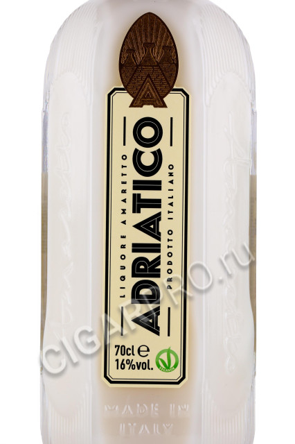 этикетка ликер adriatico blanco 0.7л