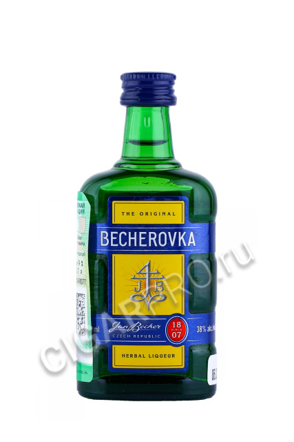 ликёр becherovka 0.05л