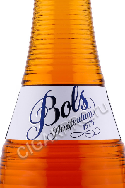 этикетка ликер bols apricot brandy 0.7л