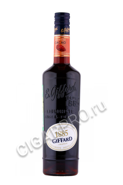 ликер giffard creme de cacao brown 0.7л