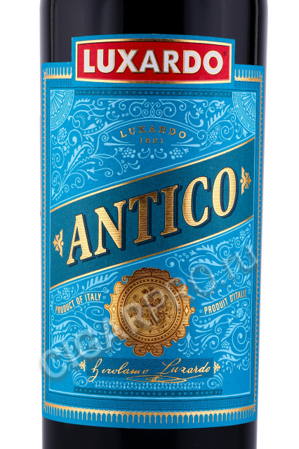 этикетка ликер luxardo antico 0.75л
