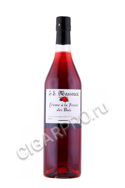 ликер massenez creme a la fraise des bois 0.7л