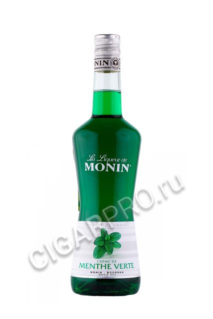 ликер monin liqueur creme de menthe verte 0.7л