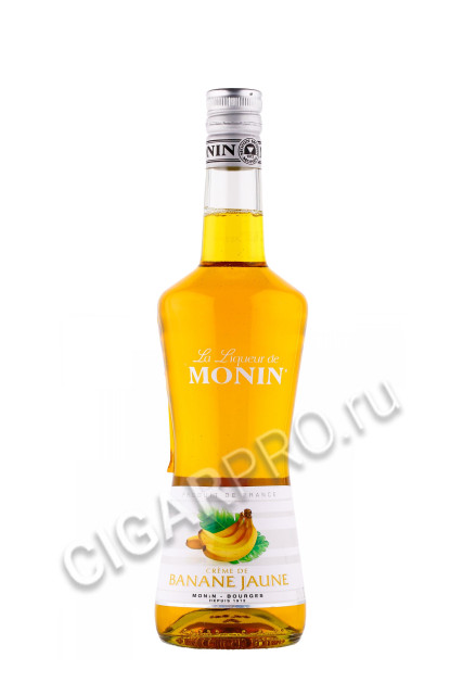 ликёр monin liqueur de banana jaune 0.7л