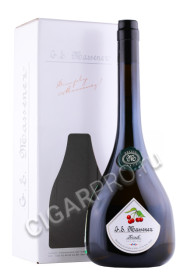 ликер g e massenez eau de vie framboise sauvage origine 0.7л в подарочной упаковке