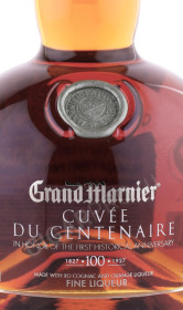 этикетка ликер grand marnier cuvee du centenaire 0.7л